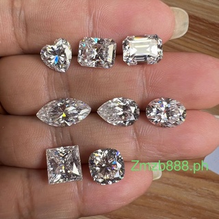 1~5carats Fancy cut GH Color Moissanite Loose Stone VVS Clarity With GRA Certificate