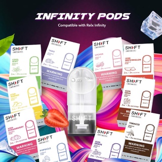 3% Shift INFINITY Pods | Compatible w/ RELX INFINITY