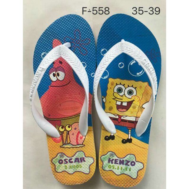 havaianas spongebob