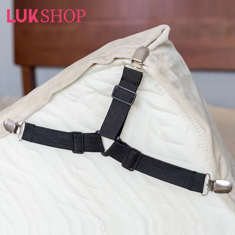 LUK Elastic Bed Mattress Clip Mattress Holder Fasteners Mattress