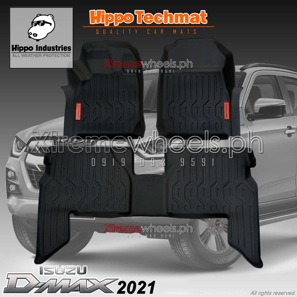 Isuzu Dmax / Dmax 20212023 Deep Dish matting (1st2nd row) (Isuzu