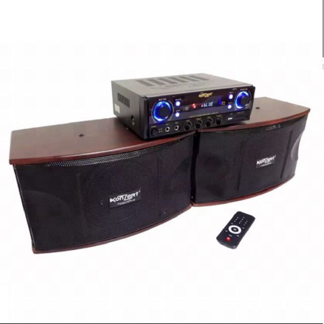 Konzert original KCS212 Karaoke speaker W/amplifire Shopee Philippines