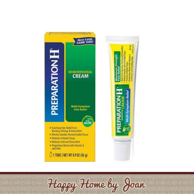 Preparation H Hemorrhoid Symptom Treatment Cream Shopee Philippines