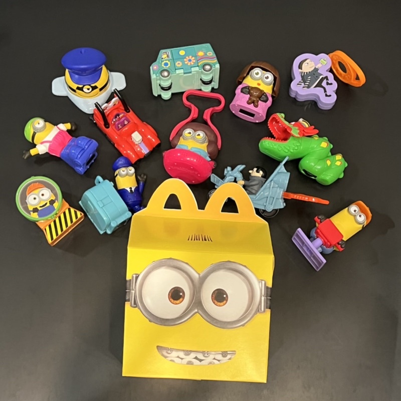 Minions The Rise Of Gru Happy Meal Toys Minions Mcdonalds Toys Sold Per Piece Shopee Philippines
