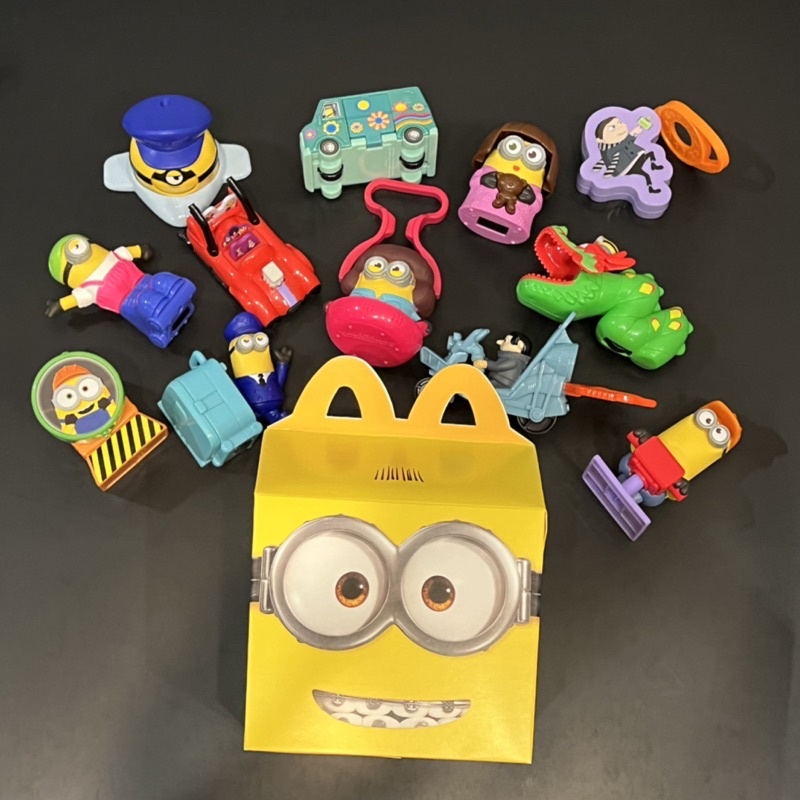 Minions The Rise Of Gru Happy Meal Toys Minions Mcdonalds Toys Sold Per Piece Shopee Philippines