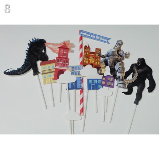 Kong Vs Godzilla Cake Topper Shopee Philippines