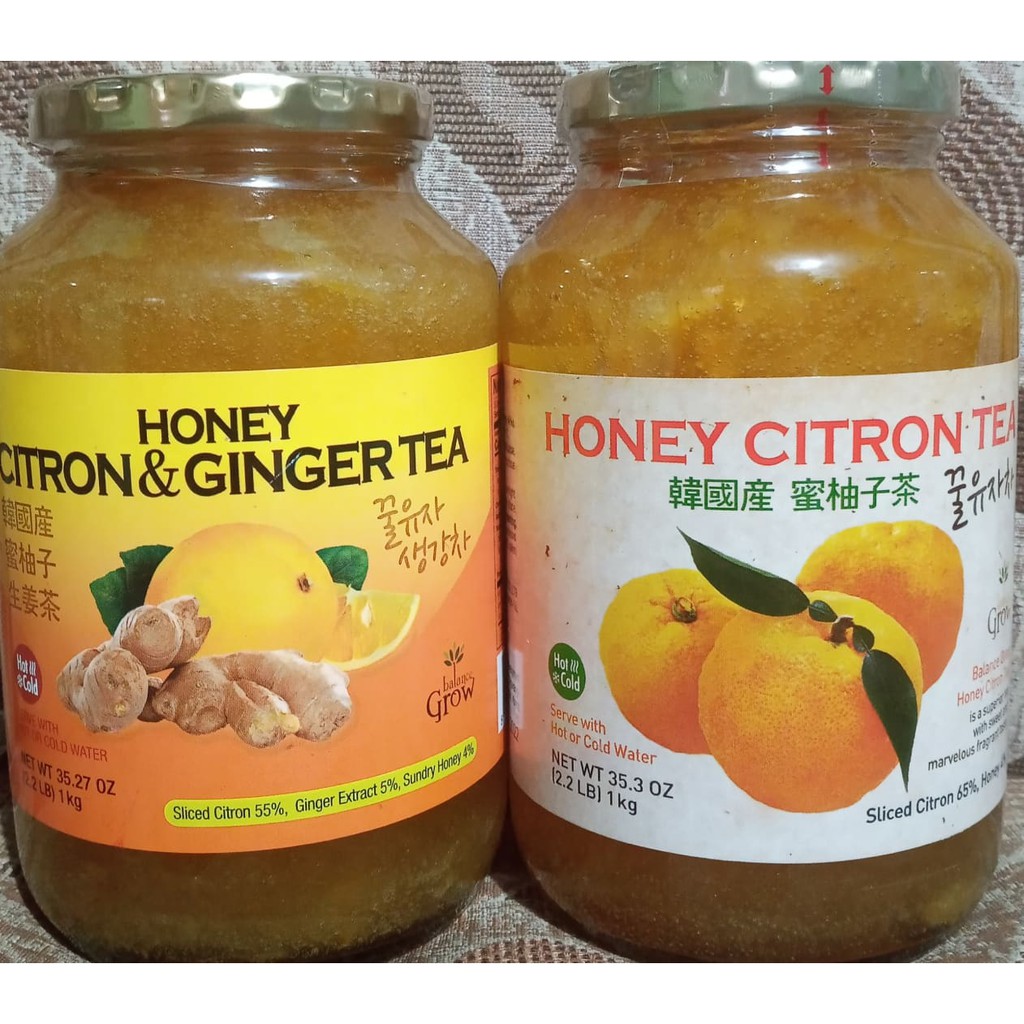 Honey Citron 1KG / Honey Citron and Ginger Tea 1KG Shopee Philippines