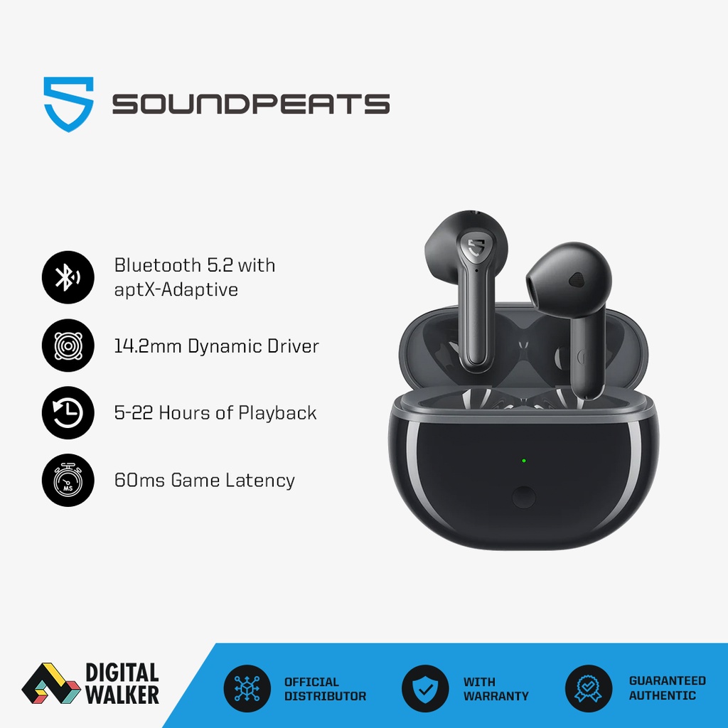 SoundPEATS Air3 Deluxe True Wireless Earbuds | Shopee Philippines