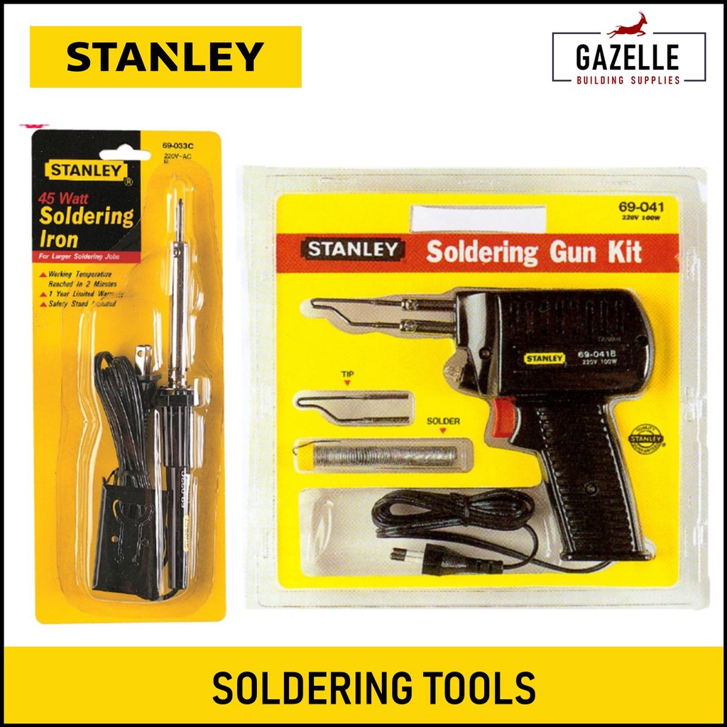 Stanley Soldering Iron Gun 220V 30W / 45W / 100W 69031 / 69033 / 69041 Shopee Philippines