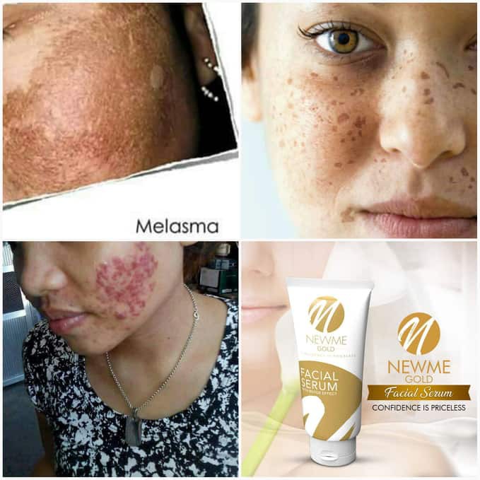 newme gold facial serum