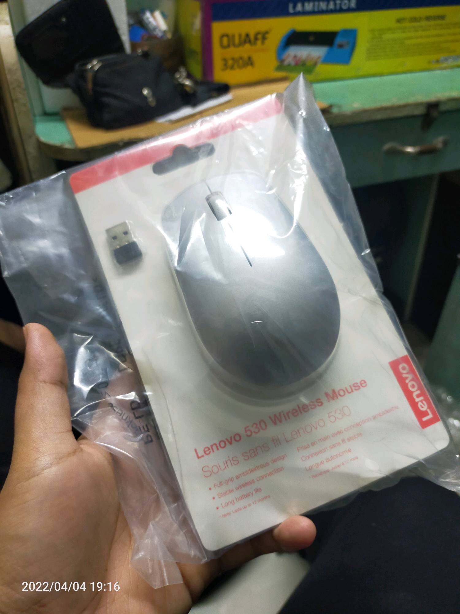 Lenovo 530 Wireless Mouse (Platinum Grey) GY50Z18984 | 1200 DPI | 2.4 GHz  Wireless via Nano USB | | Shopee Philippines