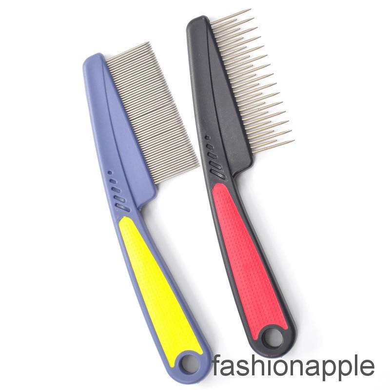 FAPH Stainless Steel Comb Hair Brush Shedding Flea For Cat Dog Pets Grooming Tool JOIE Shopee