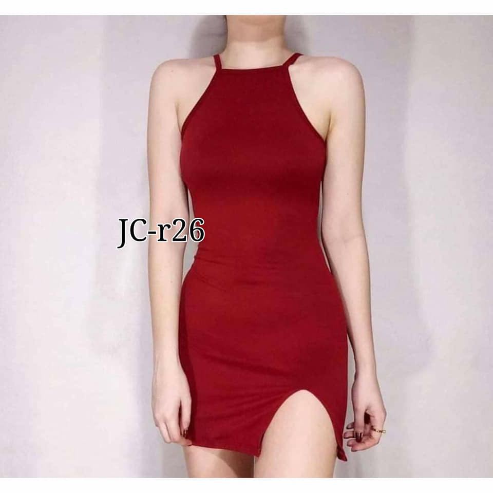sexy slit dress