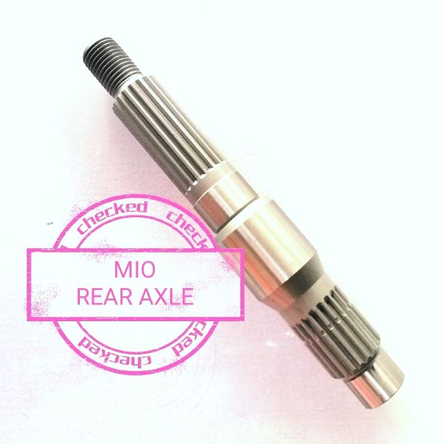 Mio sporty/amore/soul REAR AXLE Shopee Philippines
