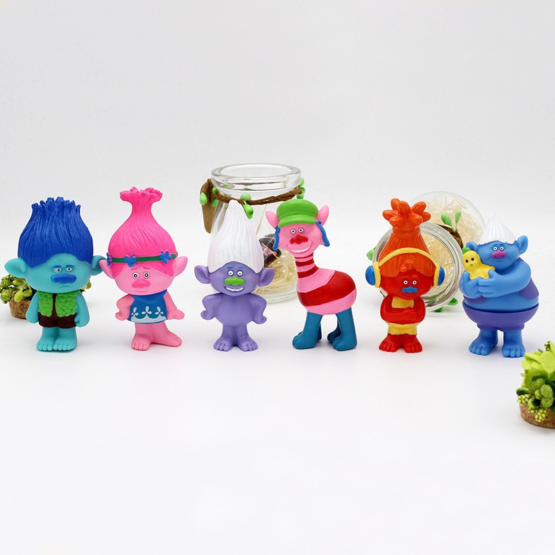 Magic Doll Trolls Doll Cartoon Long Hair Doll Children Gifts