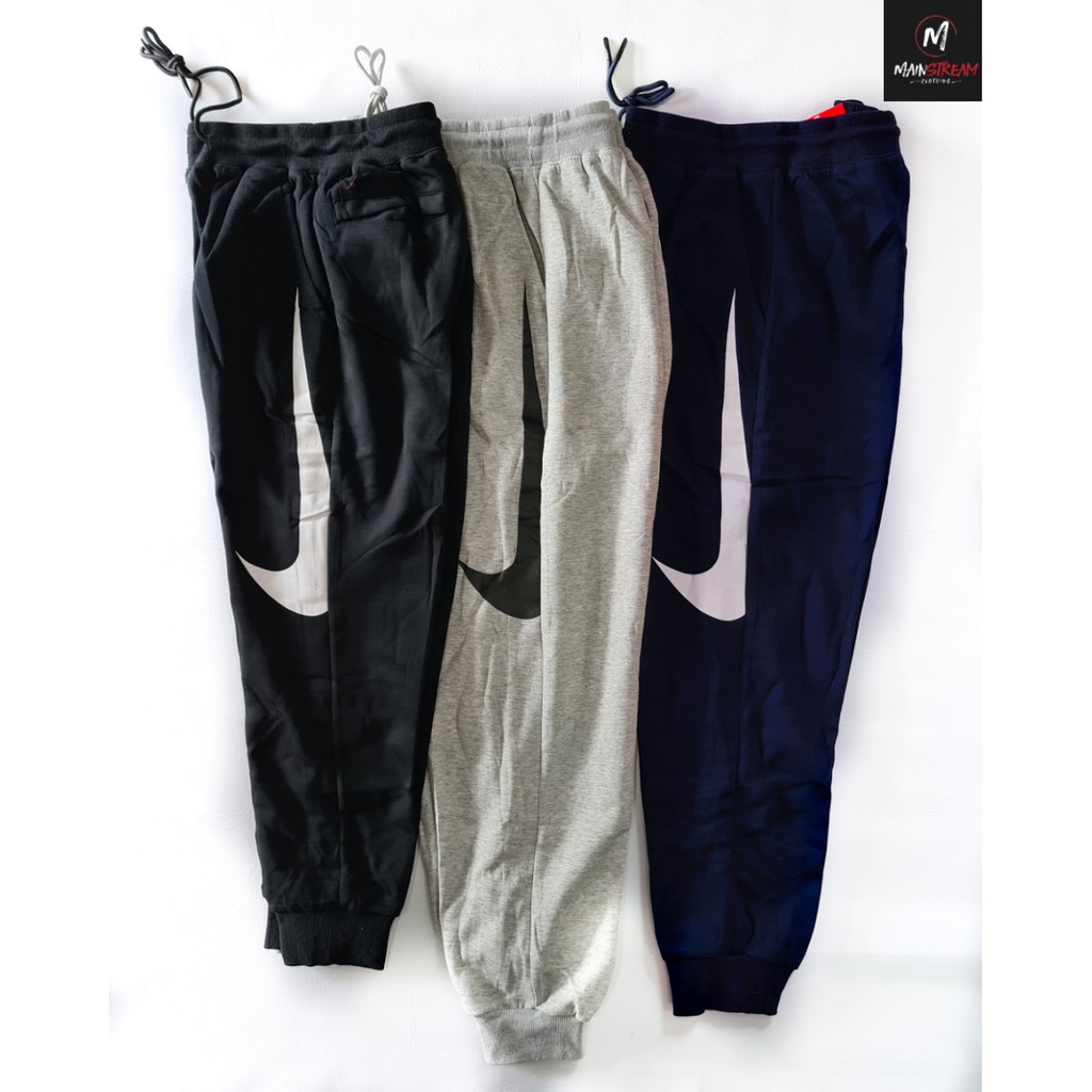swoosh fleece jogger pants