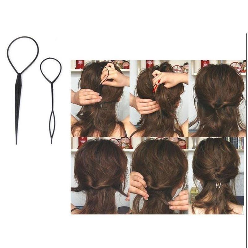 4Pc/Set Hair Twist Styling Hair Clip Stick Hair Accessories #8