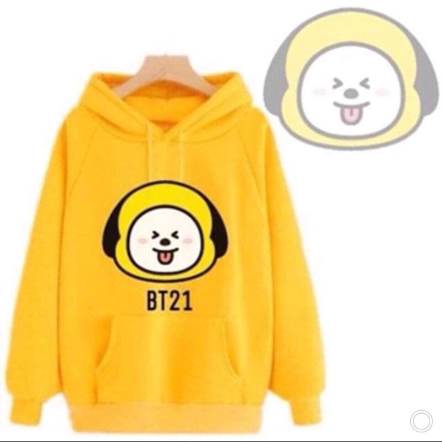 chimmy yellow hoodie