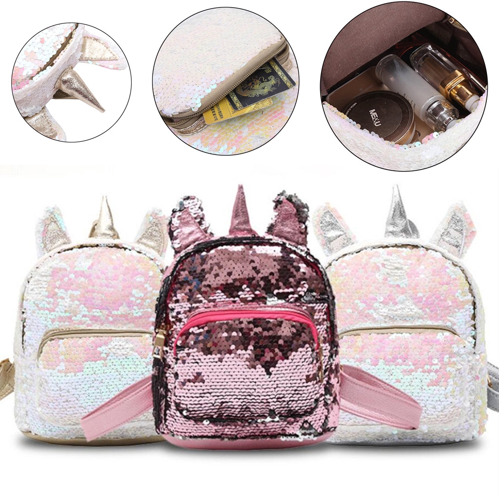 cute glitter backpacks