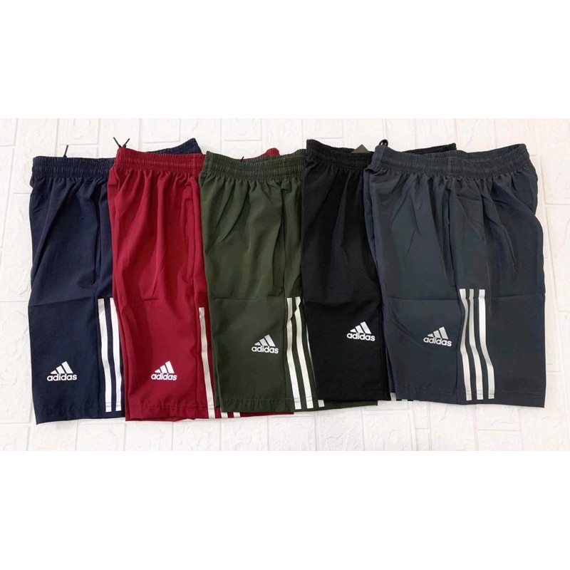 ADIDAS quick drying shorts w/zipper for men drifit tela Shopee