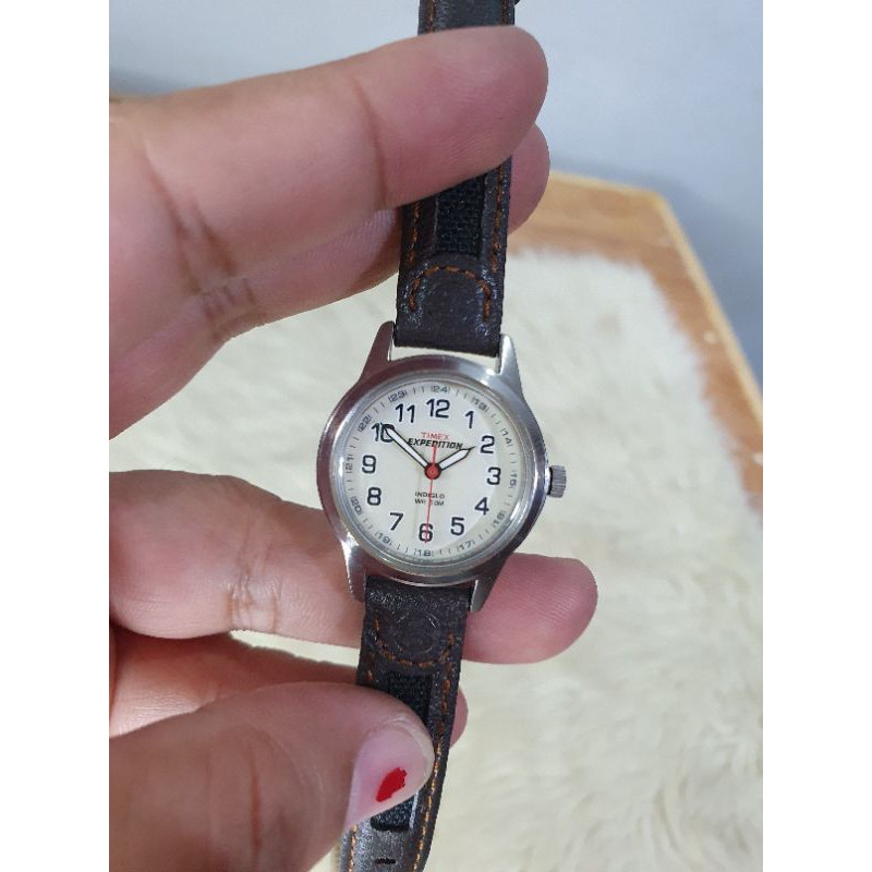 Timex Genuine Leather Strap Watch | Shopee Philippines