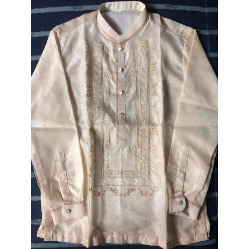 BARONG TAGALOG Chinese Collared Filipino National Costume ...