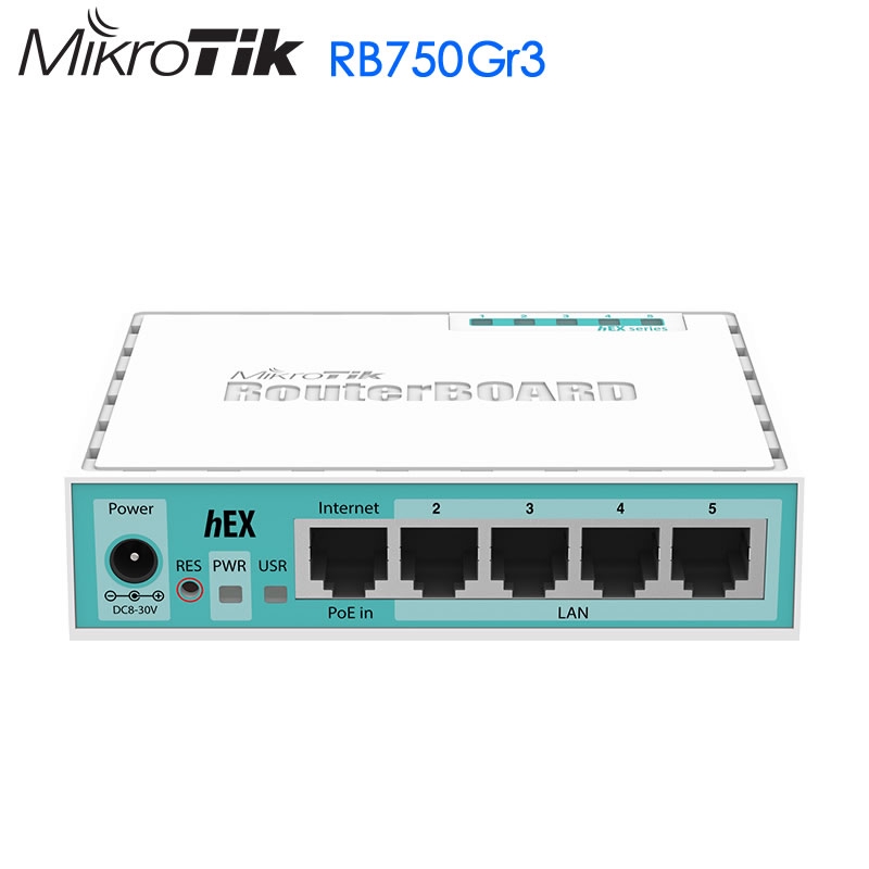 Mikrotik RB750Gr3 HEX 5-port Gigabit SOHO Management router presyo lang ...