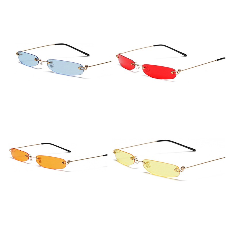90s rimless sunglasses