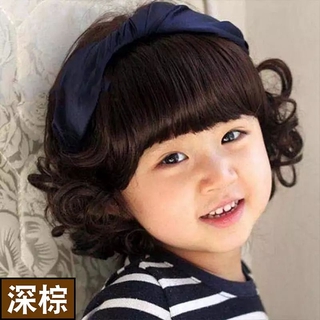 Kids wig for baby girl hair wigs curly hair wig for children short wigs for  baby kids | Shopee Philippines