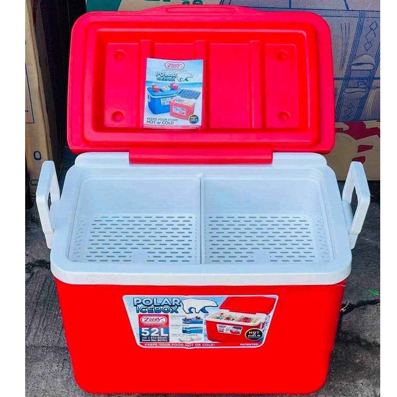 ZOOEY HIGHQUALITY COOLER BOX Polar Ice Box Chest Insulated Cooler Ice