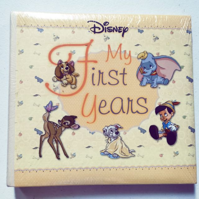 Baby Record Book Disney My First Years Shopee Philippines
