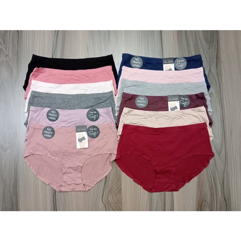 Anko Plain cotton Underwear For Women (With bigsize) | Shopee Philippines