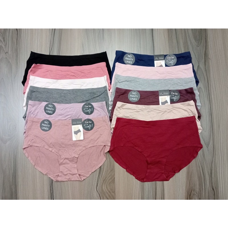 Anko Plain cotton Underwear For Women (With bigsize) Shopee Philippines