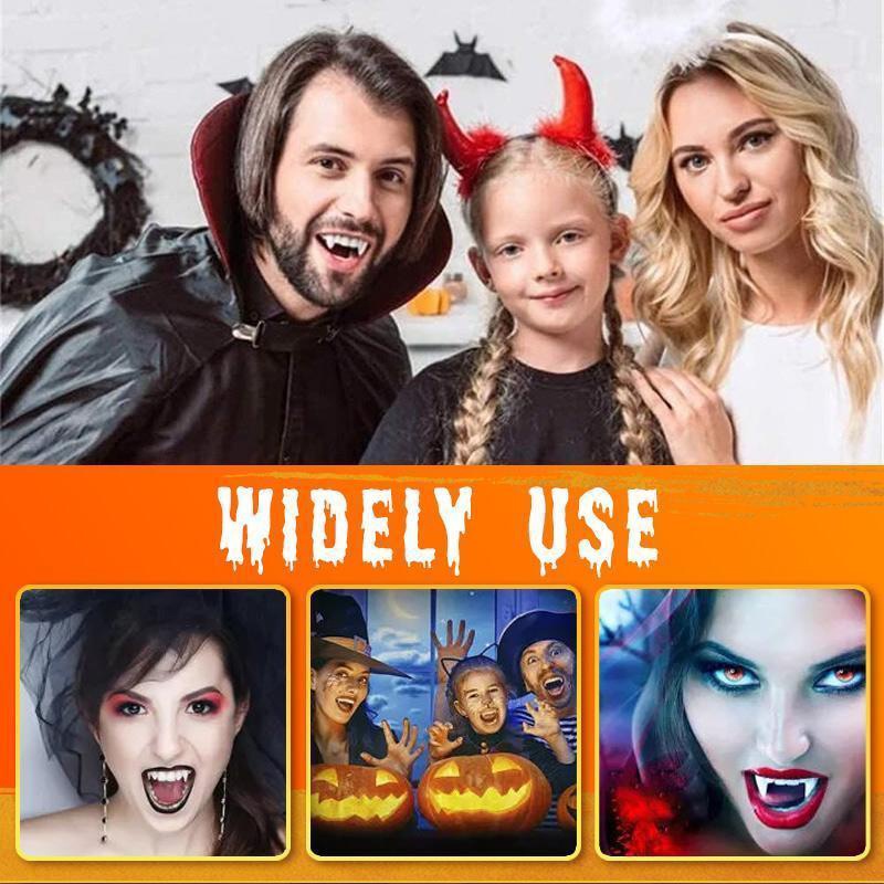 Fake Vampire Teeth Retractable Vampire Fangs Adult Halloween Performance Cosplay Toy