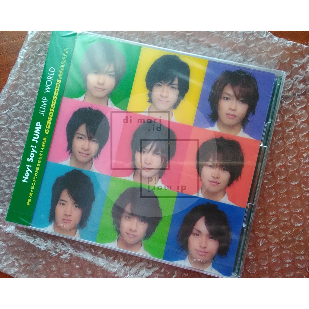 New Cd Dvd Hey Say Jump Jump World Limited Edition Rare Shopee Philippines