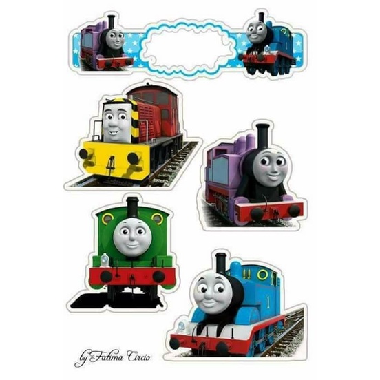 TOMAS AND FRIENDS CAKE TOPPERS | Shopee Philippines