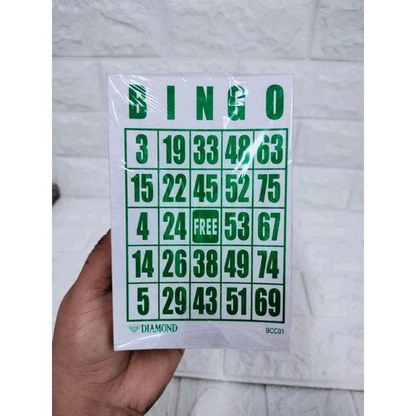 New Design BINGO Cards Onhand Shopee Philippines