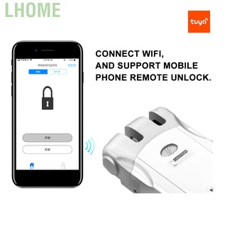Lhome Wafu 010 Pro Electric Door Lock Wireless Control With Remote Open Close Smart Security Easy Installing #2