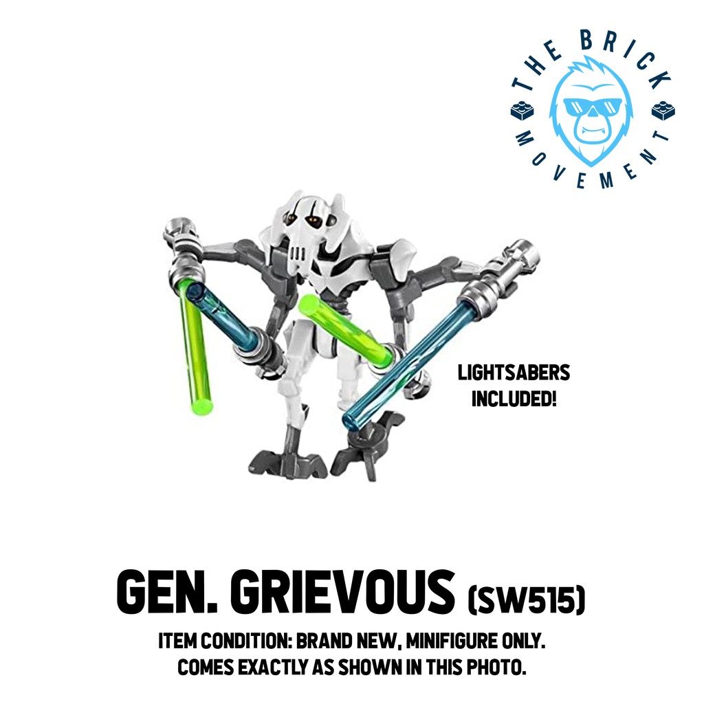 lego star wars general grievous minifigure