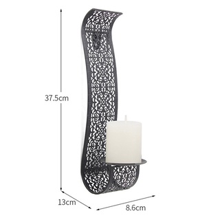 Wall-Mount Pillar Candles Holders for Room Decoration Candle Stand #6