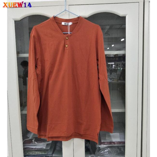 mens slim fit long sleeve henley