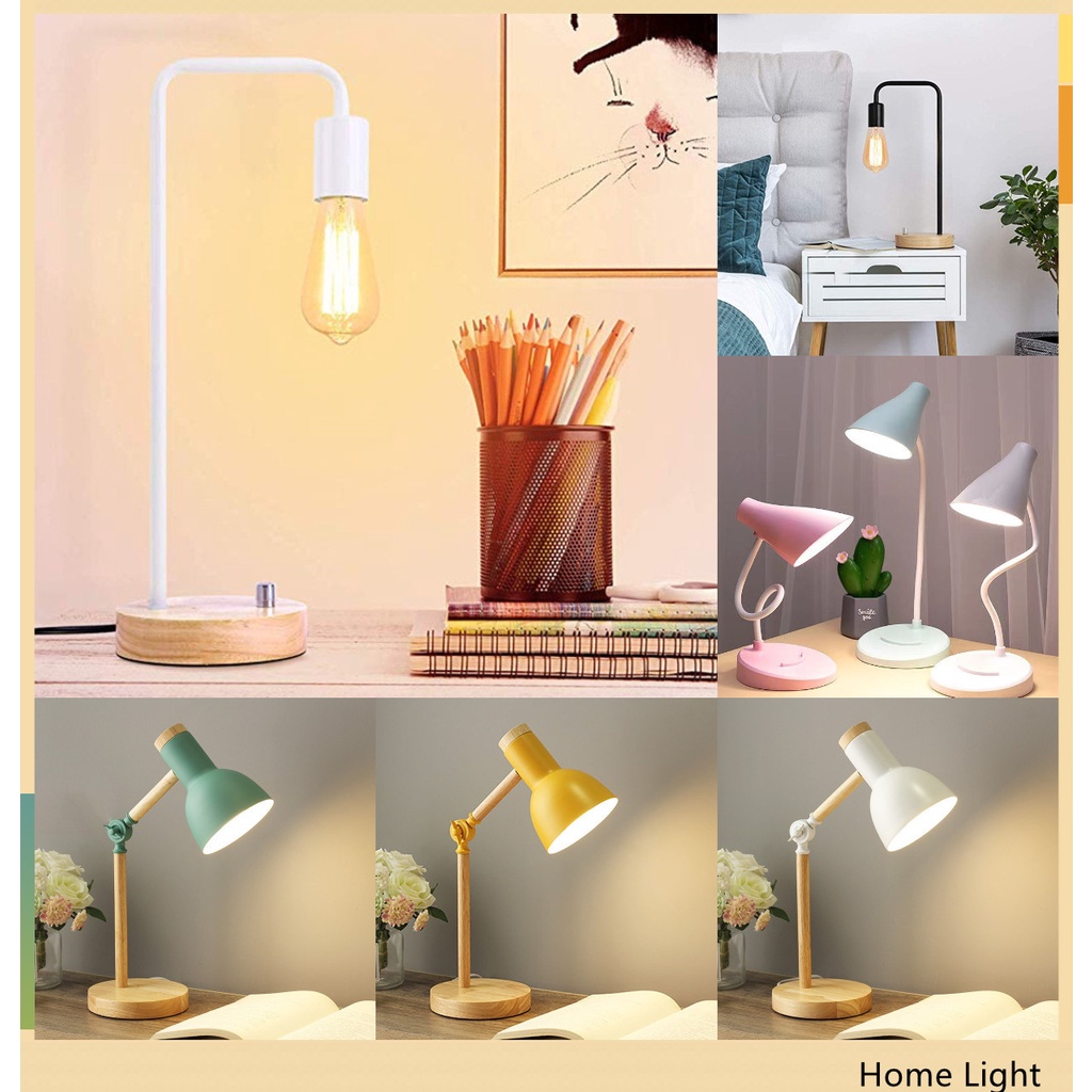 Dimmable reading desk lamp Bedroom Bedside Lamp Office Table Light Desk