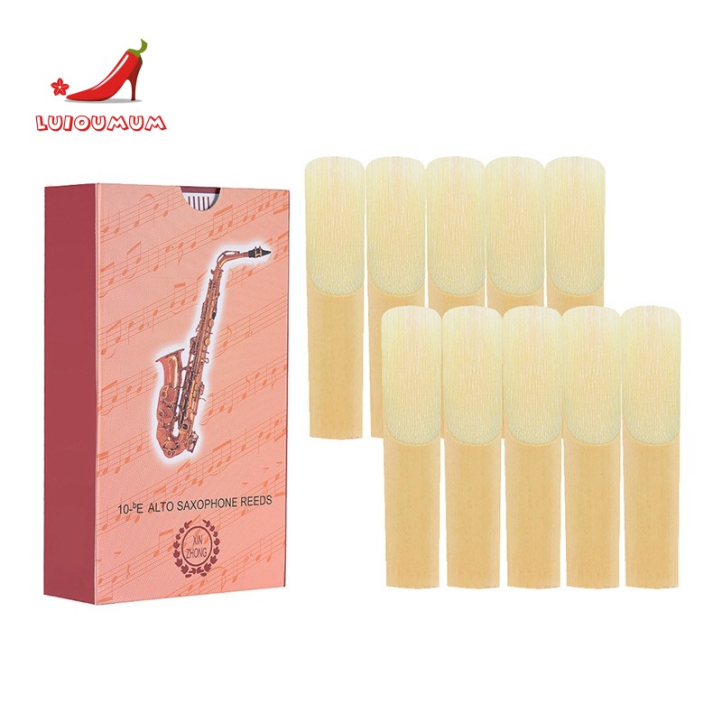 10pcs/ Box Eb Alto Saxophone Reeds Sax Reeds Strength 2.5 Woodwind | Shopee  Philippines