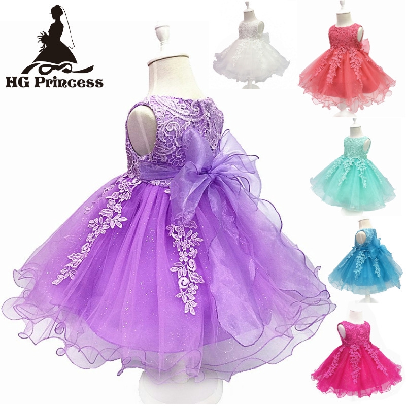 light purple baby dress