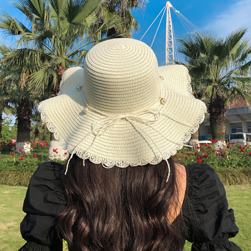 lace sun hat