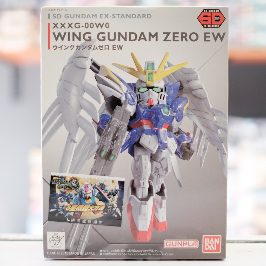 Sd Ex Standard Wing Gundam Zero Ew 004 Shopee Philippines