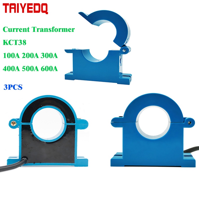 3pcs/lot Mini AC Current Transformers CTs 100A 200A 300A 400A 500A 600A