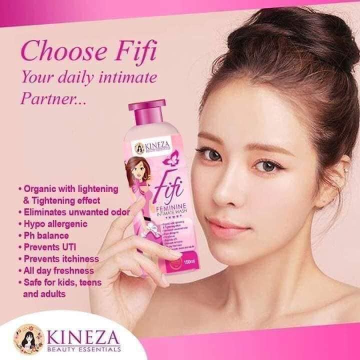 Fifi Wash Feminine Intimate Wash Kineza Beauty Essentials Shopee Philippines
