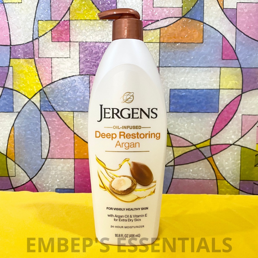 JERGENS Oil Infused Deep Restoring Argan 496ml Shopee Philippines
