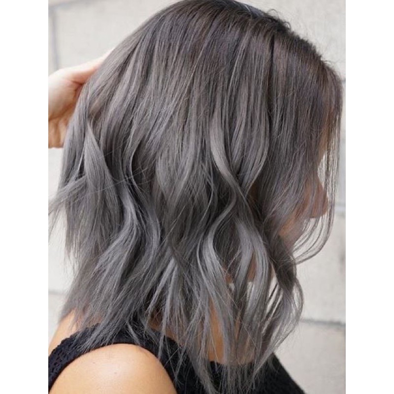 ❁♗▩Ash Gray Hair Dye and Color Developer with Bleaching Set | Shopee  Philippines
